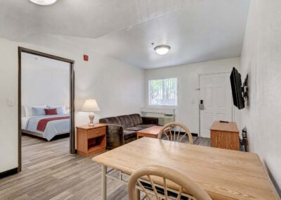 Siena Suites | Extended Stay Suites in Las Vegas, Nevada | One Bedroom | Living Area