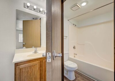 Siena Suites | Extended Stay Suites in Las Vegas, Nevada | One Bedroom | Bathroom