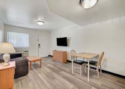 Siena Suites | Extended Stay Suites in Las Vegas, Nevada | One Bedroom | Living Area