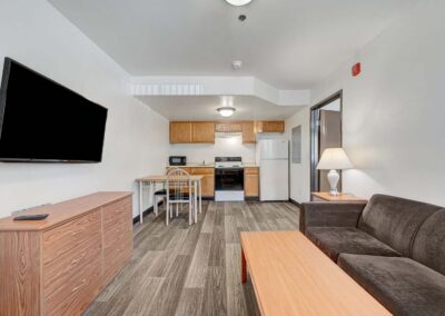 Siena Suites | Extended Stay Suites in Las Vegas, Nevada | One Bedroom | Living Area