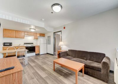Siena Suites | Extended Stay Suites in Las Vegas, Nevada | One Bedroom | Living Area
